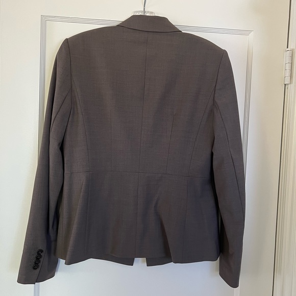 Ann Taylor Suit jacket, taupe, size 10 - Picture 4 of 5